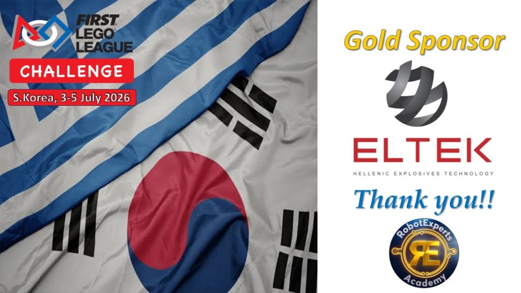 ELTEK SA — Proud Gold Sponsor at the First LEGO League World Championship 2026