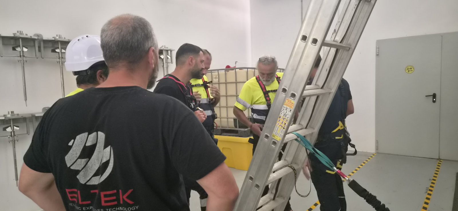 Working at Height Training at ELTEK SA | Safety First, Always