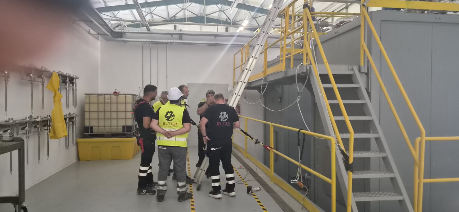 Εκπαίδευση Εργασίας σε Ύψος στην ELTEK SA | Ποσειδών Ναυτικά Εφόδια
